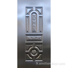 Panneau de porte en métal décoratif